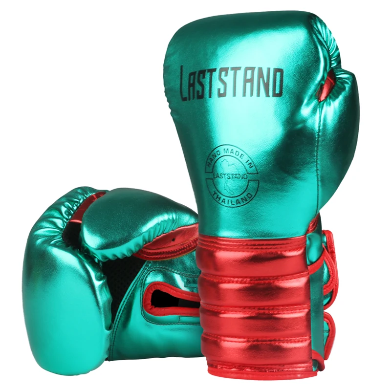 Новинка боксерские перчатки LASTSTAND кожа из микрофибры 6 8 10 12 унций для тхэквондо
