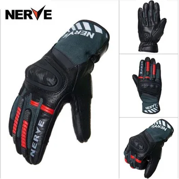 

2020 Summer NERVE Motorcycle riding gloves men thin breathable touch screen locomotive racing glove motorbike off-road equipment