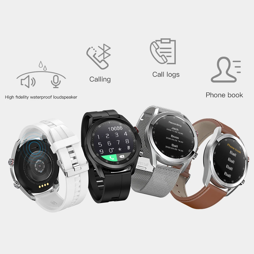 Bateria de Longa Duração para Chamadas Smartver à Prova D'água com Bluetooth Monitoramento de Saúde Lembrete de Chamadas e Atualização Frequência Cardíaca L19 L16 - Image 4