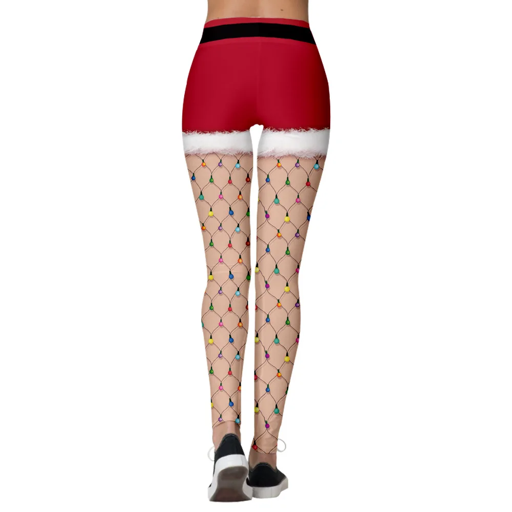 carhartt leggings Christmas Leggings For Women St Patrick's day Leggins 3D Printed Workout Legin Festival Legging Elastic Slim more color compression leggings