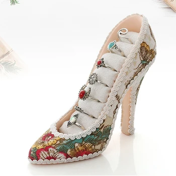 

Model High Heels Ring Rack Display Earring Rack Jewelry Rack Storage Ring Holder Decoration Prop Jewelry Display Rack