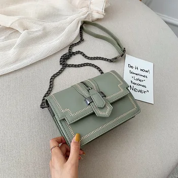 

Women Messenger Bags Small Female Shoulder Bag Luxury Handbags Women Bags Designer Chain Ldies Small Flap Bag bolsas feminina