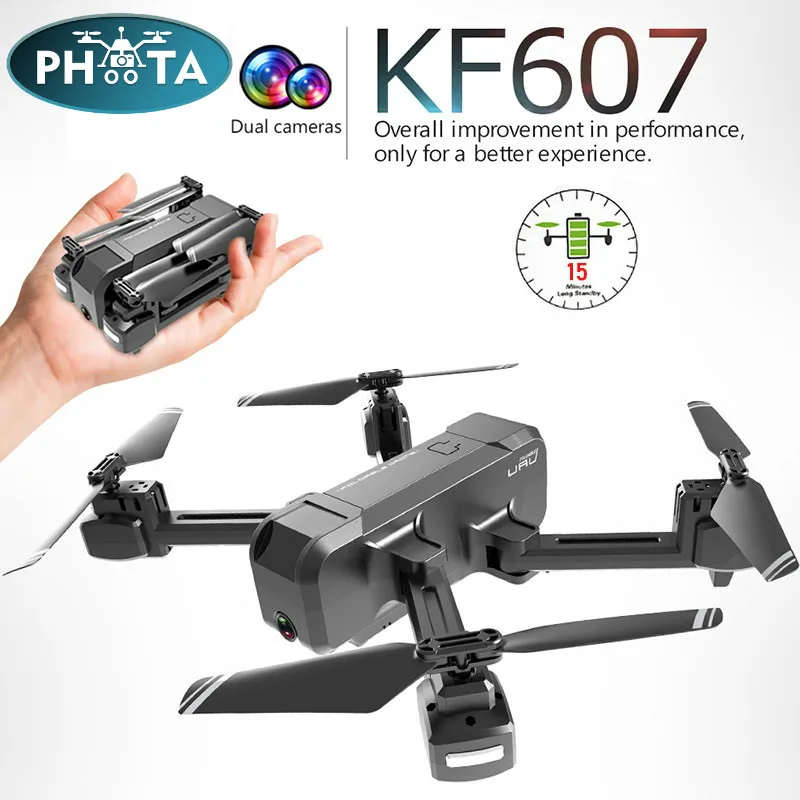 

FPV RC Drone HD Camera 1080P Optical Flow Selfie Dron Foldable Wifi Quadcopter Dual camera Helicopter 15 minutes Battery lifeToy