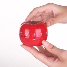 1pc cozinhar temporizador pequeno tomate cozinha dial temporizadores 60 minutos dial timer acessórios de cozinha forma frutas cozinha gadgets a204