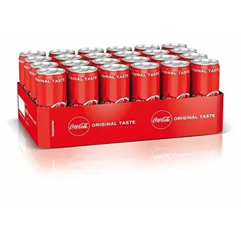 

Coca-Cola Classic, Pure Erfrischung mit unverwechselbarem Coke Geschmack in stylischem Kultdesign, EINWEG Dose (24 x 330 ml)