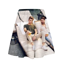 Chainsmokers юбка Harajuku Повседневная стиль Harajuku поп юбки новые сексуальные Kpops женские повседневные юбки уличная