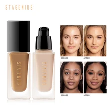 Stagenius полное покрытие матовая основа изысканный увлажняющий крем витамин безупречный цвет лица макияж База Косметика SPF30