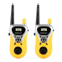 

2pcs/lot Professional Intercom Electronic Walkie Talkie Kids Child Mni Handheld Toys Portable Two-Way Radio Gift