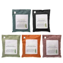 Натуральный Авто очиститель воздуха бамбуковый уголь мешок/освежитель воздуха(5 пакетов