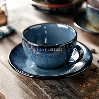 

Nodic Porcelain Coffee Cup And Saucer Set Reusable Ceramic Travel Coffee Christmas Tazas De Ceramica Cup And Saucer EA6BYD