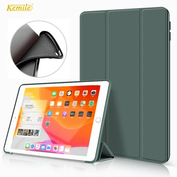 

Case for iPad 10.2 7th generation Ultra Slim Leather Case For iPad 9.7 2018 Air 3 10.5 2019 Smart TPU Case for iPad Pro 11 Case