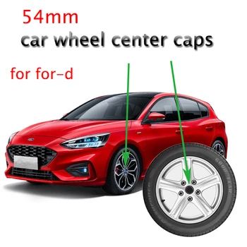 

100pcs 54mm wheel hub cap for Car Wheel Center Cover Caps Emblem Logo Badge FOR ford Fiesta Focus Fusion Mondeo Escap decorative