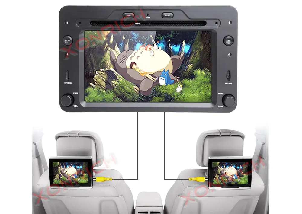 Discount Xonrich 1 Din Auto Radio Android 9 For Alfa/Romeo/Spider/Brera/159 Sportwagon RAM 4G Car Multimedia Video DVD Player GPS USB DVR 12