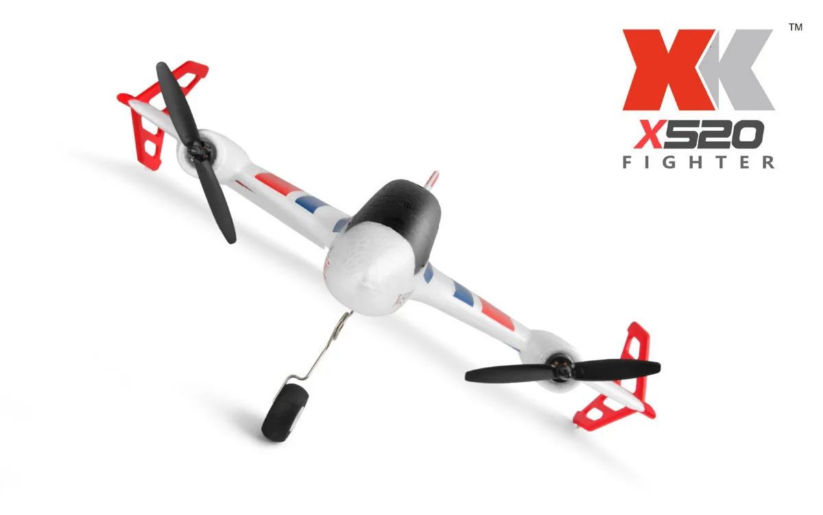 WLtoys XK520 RC самолет планер из пеноматериала 6 каналов бесщеточный вертикальный взлет трюк aeroccraft большой пульт дистанционного управления модель самолета