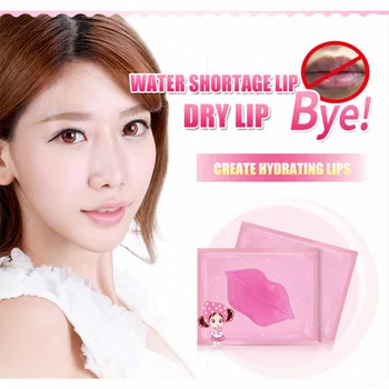 

Crystal Collagen Gel Anti-Aging Lips Patches Moisturizing Lip Masks Lighten Lip Color ZG88