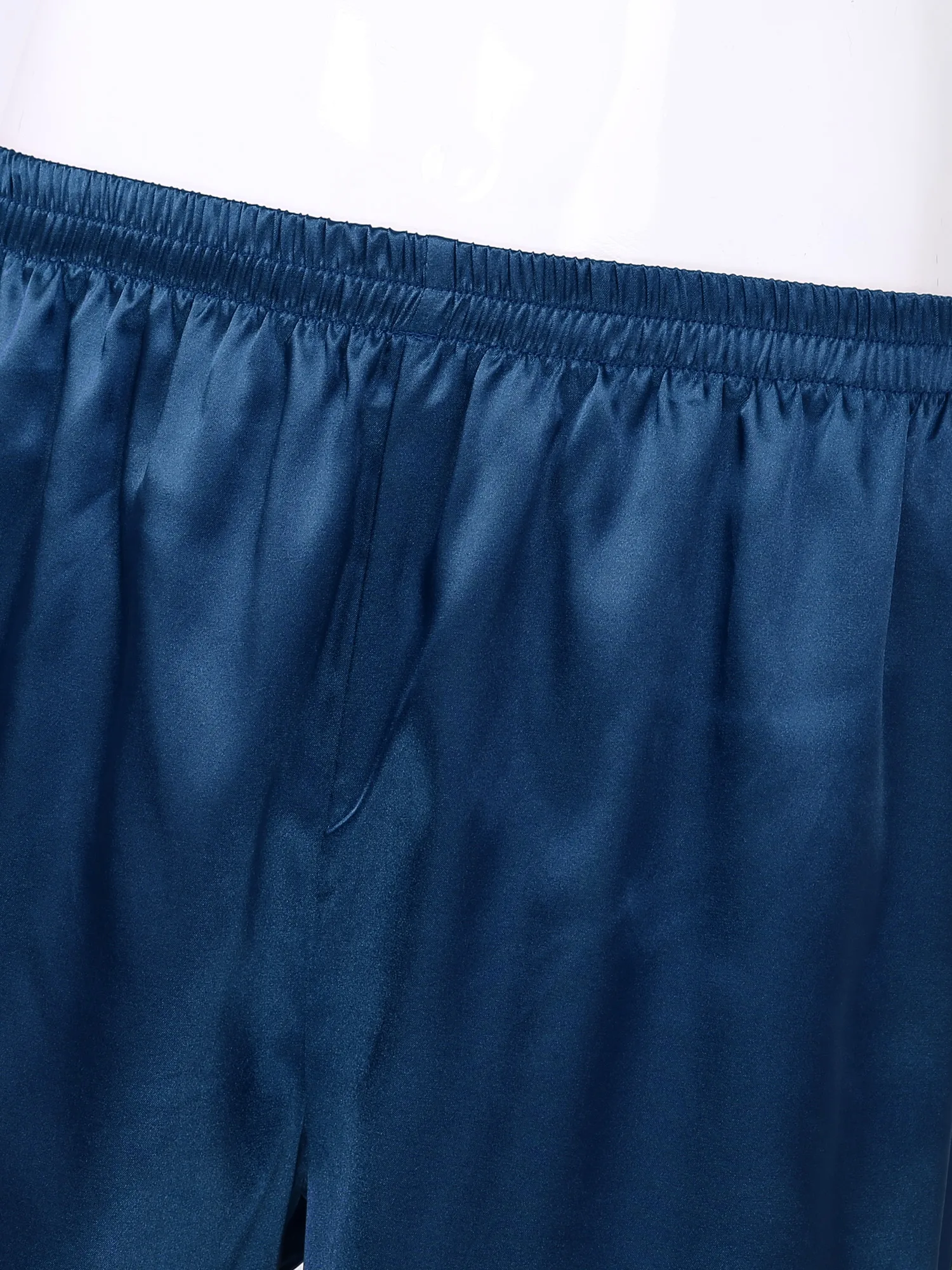 2Pcs Men Silk Satin Pajamas Sleeveless Tank Top Shorts Set Sleepwear Nightwear Casual Loungewear Home Wear