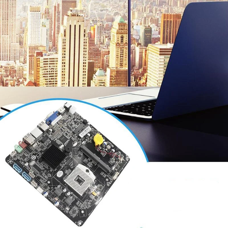 

HM55 PGA988 Desktop PC Mainboard DDR3 SATA II Mini ITX Motherboard for Mini Host/HTPC/ Advertising Machine/Radio