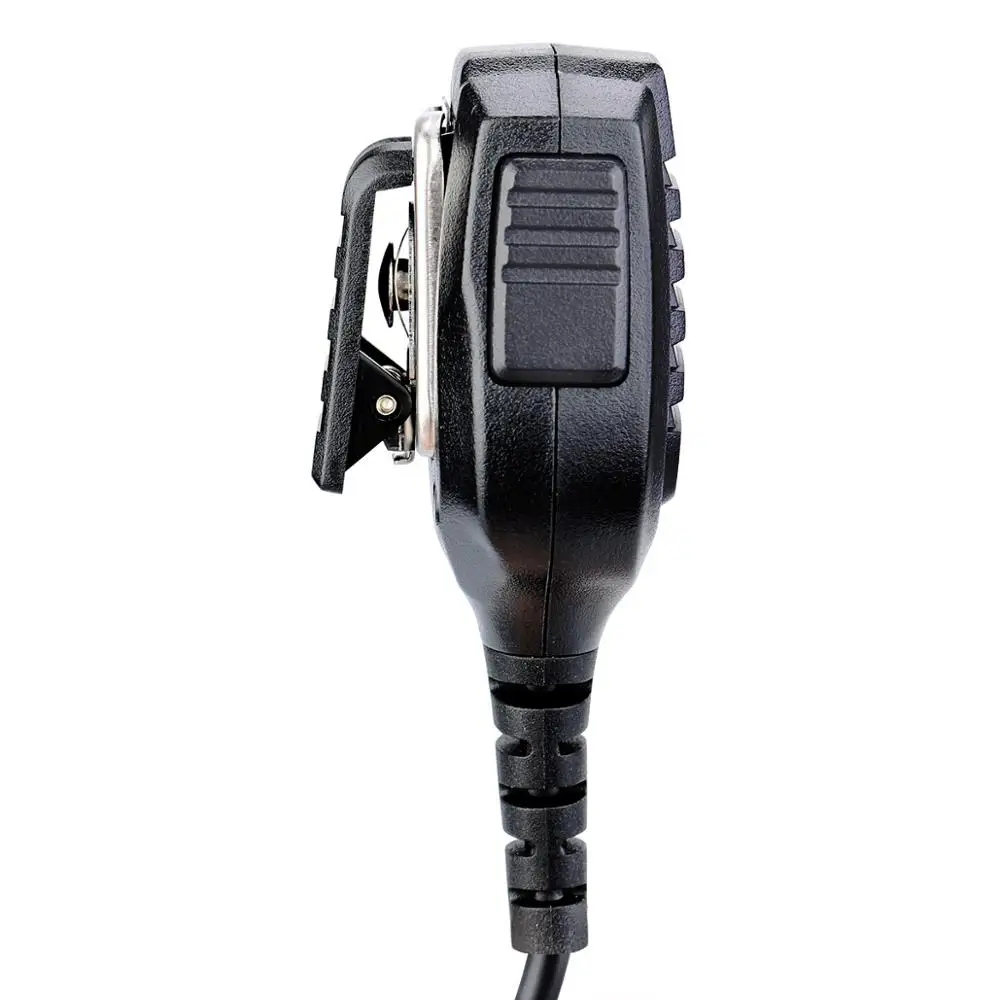 5pcs Retevis IP54 Waterproof 2 Pin Speaker Mic Microphone With 3.5mm Audio Jack PTT for Kenwood  Baofeng TYT Retevis Walkie
