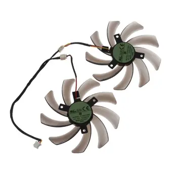 

2Pcs 95MM T129215SM 3Pin Cooler Fan Replacement For Gigabyte 7850 Radon R9 270 GTX 670 650 660Ti 550 Graphics Card Cooling Fan