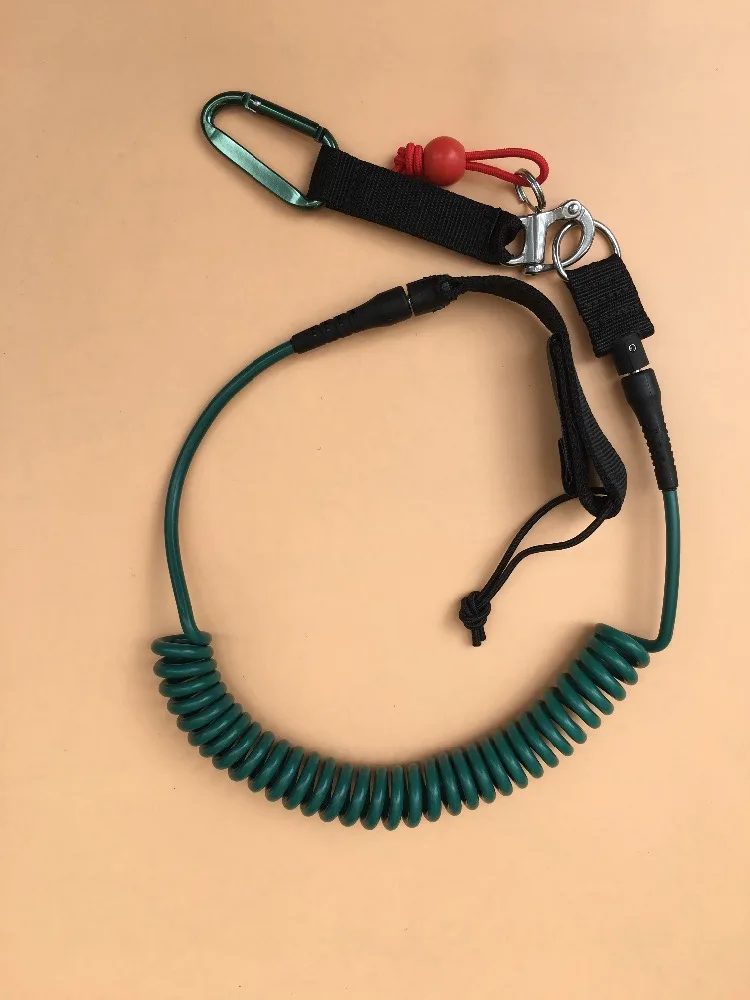 Details about   Quick Release Leash For Surf Board Leash Coiled Leash Stainless Shack And D Ring 