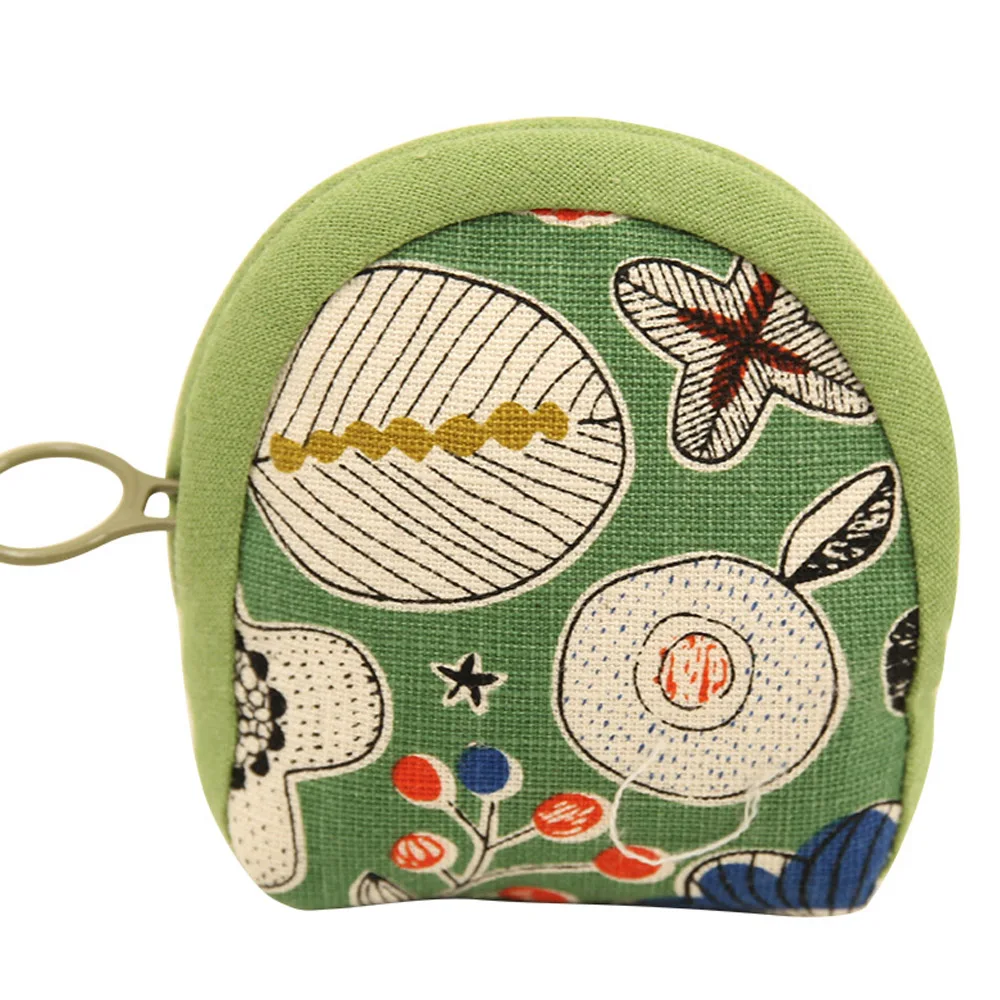 

DIY Embroidery Flower Print Coins Bag Mini Handbag Needlework Cross Stitch Kit Handmade Purse Wallet Portable Sewing Art Craft