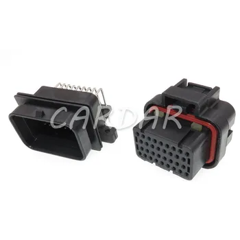 

1 Set 34 Pin 4-1437290-1 AMP Superseal 1.0 Auto Connector Car ECU Plug With Terminals