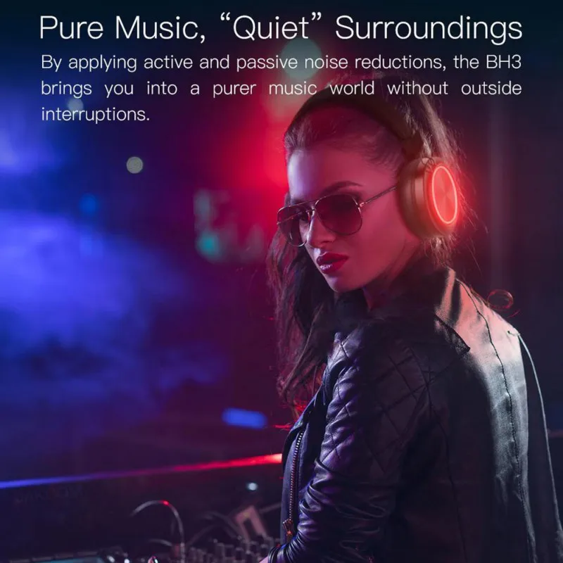 Colorama Bluetooth Headset Beautiful RGB Colorful Light FM Radio Wireless Headph Memory card