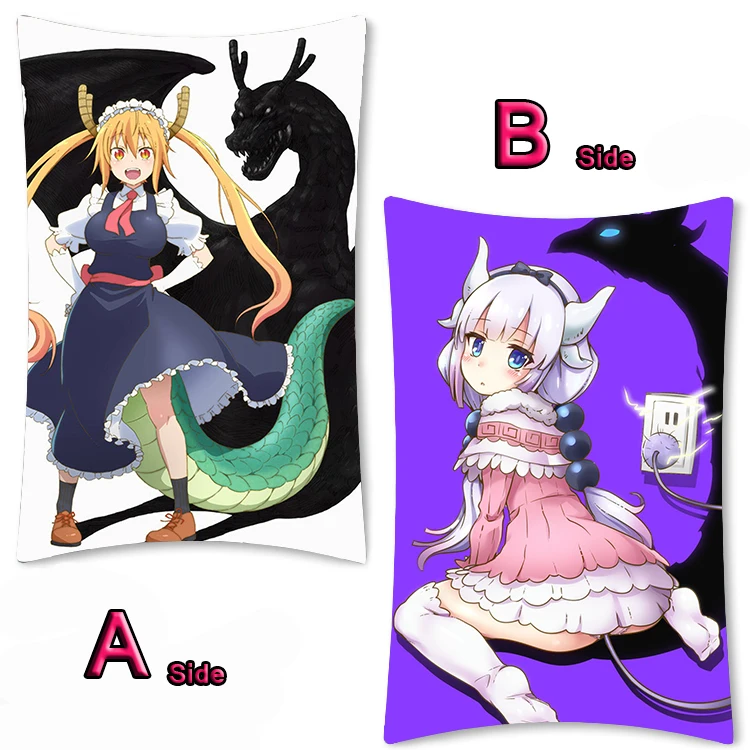 Аниме Miss Kobayashi's Dragon Maid Kobayashi Dakimakura обнимающая подушка для тела Чехол Otaku Подушка
