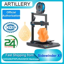 Артиллерия Sidewinder X1 SW-X1 3D-принтеры DIY Набор для самостоятельной сборки большой Размеры 300*300*400 мм двойной Z оси TFT сенсорный Экран V4 версия Артиллерия Sidewinder X1 SW-X1 3D-принтеры DIY Набор для самостоятельной сборки большой Размеры 300*300*400 мм двойной Z оси TFT сенсорный Экран V4 версия