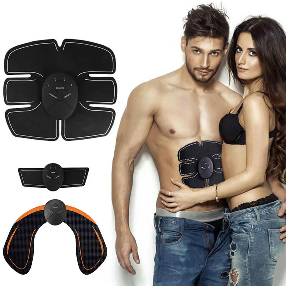 

Рука Хип брюшной автоматически стимулятор мышц тела уменьшая EMS интеллигентая (ый) Фитнес массажные стикеры домашний тренажер