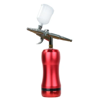 

Best Airbrush With Compressor Kit 20CC 40CC Hopper Gun Replace Battery Hobby Lobby Super Works Nail Mineral Paint Tattoo Salon