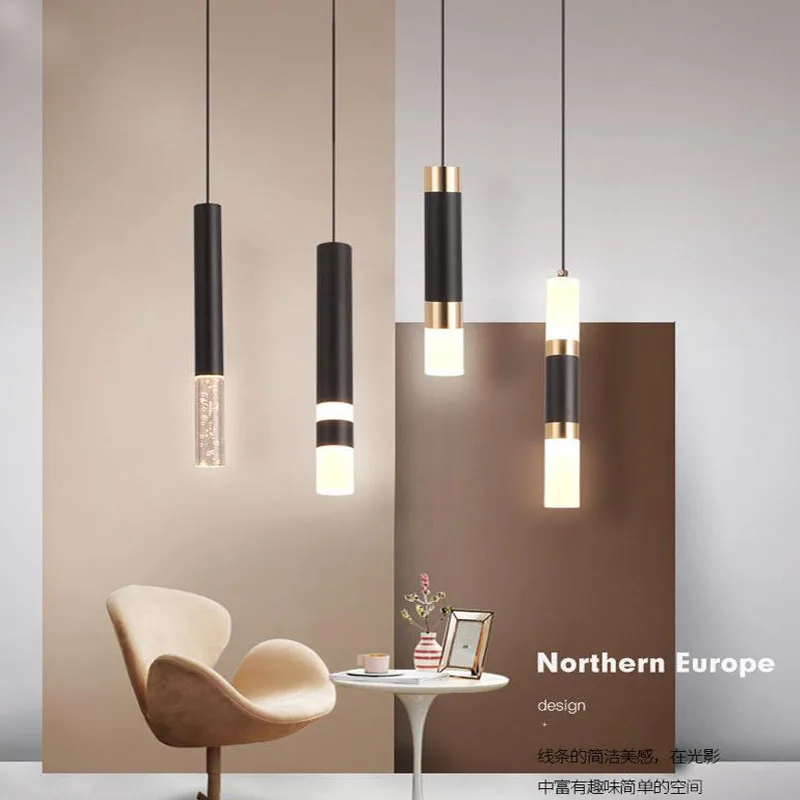 Led 펜던트 조명 듀얼 광원 샤인 위아래로 droplight 조명기구 주방 섬 식당 숍 바 카운터 장식