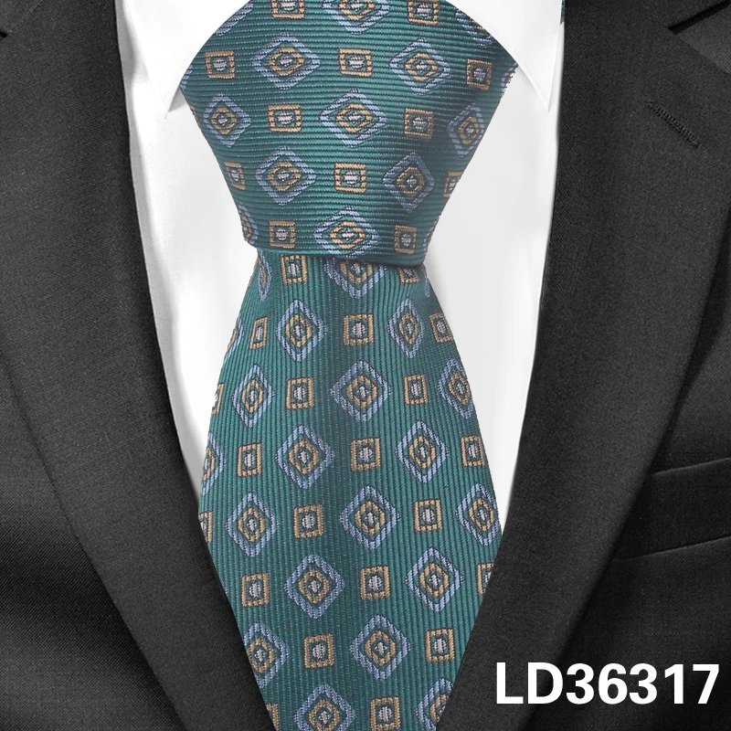 LD36317 Новые цветочные галстуки для мужчин и женщин модные обтягивающие, в полоску галстук для шеи для свадьбы повседневные мужские галстуки классические костюмы Тонкий шейный галстук - Цвет: LD36317