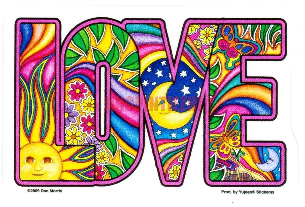 

Personality Car Sticker Cool Hippie Decal for Cars Trucks Guys Girls Men Women Stickers Laptops Car Decal Decoration Laptop