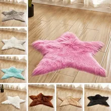 Пентаграмма коврик нескользящий коврик коврики Мягкий Пушистый Ковер Из Искусственного Меха домашний коврик Новое поступление