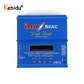 

IMAX B6 AC 80W Balance Charger Discharger For RC Helicopter Re-peak NiMH NiCD LiHV NiCd Li-ion Battery Charger EU US Power Cable