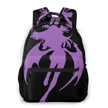 

Morrigan Backpack for Girls Boys Travel Rucksack Darkstalkers Printing