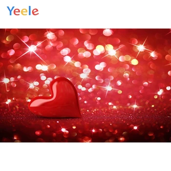 

Yeele Red Heart Light Bokeh Portrait Photographic Backgrounds Valentine's Day Photozone Photography Backdrops For Photo Studio