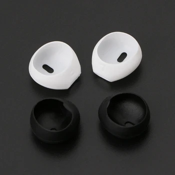 

2Pairs Eartip Silicone in-ear Headset Earbuds Cover Anti-Lost Ear Cap for Apple 8 7 6 6S Plus 5 5S SE EarPods