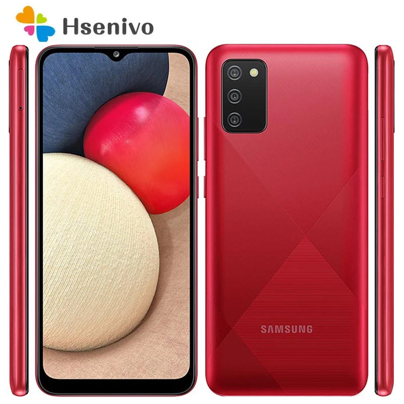 Samsung Galaxy A02s odnowiony-oryginalny odblokowany Samsung Galaxy A02s A025F Android telefon komórkowy 6.5