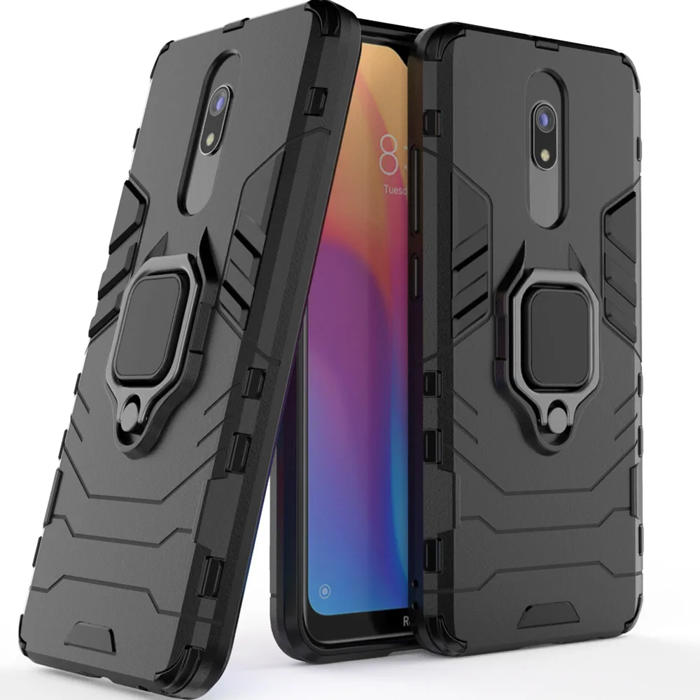 Для Redmi Note 10 защитный чехол с кольцом на палец для Xiaomi 8 мягкий силиконовый