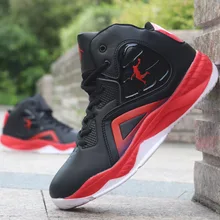 Мужские баскетбольные кроссовки с высоким берцем; коллекция года; профессиональная нескользящая обувь для тренировок; Мужская дышащая Спортивная обувь; уличные мужские ботильоны