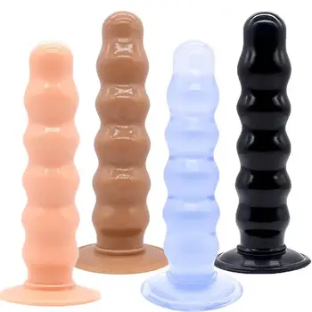 Huge Anal Beads Balls Anus Plug With Suction Cup Big Buttplug Dildo Erotic Sex Toys For Woman Gay Dilator Vaginal Adult Products 2