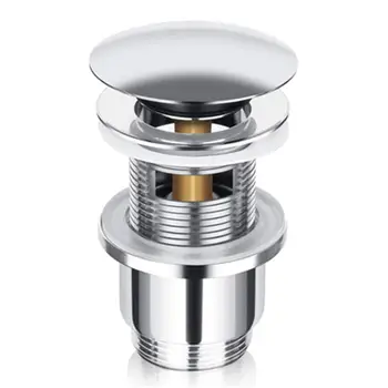 

Sink Pop Up Drain Stopper Drain With Overflow Bathroom Basin Sink Drain Plugs Kitchen Strainer Shower Drain Stopper Bathtub