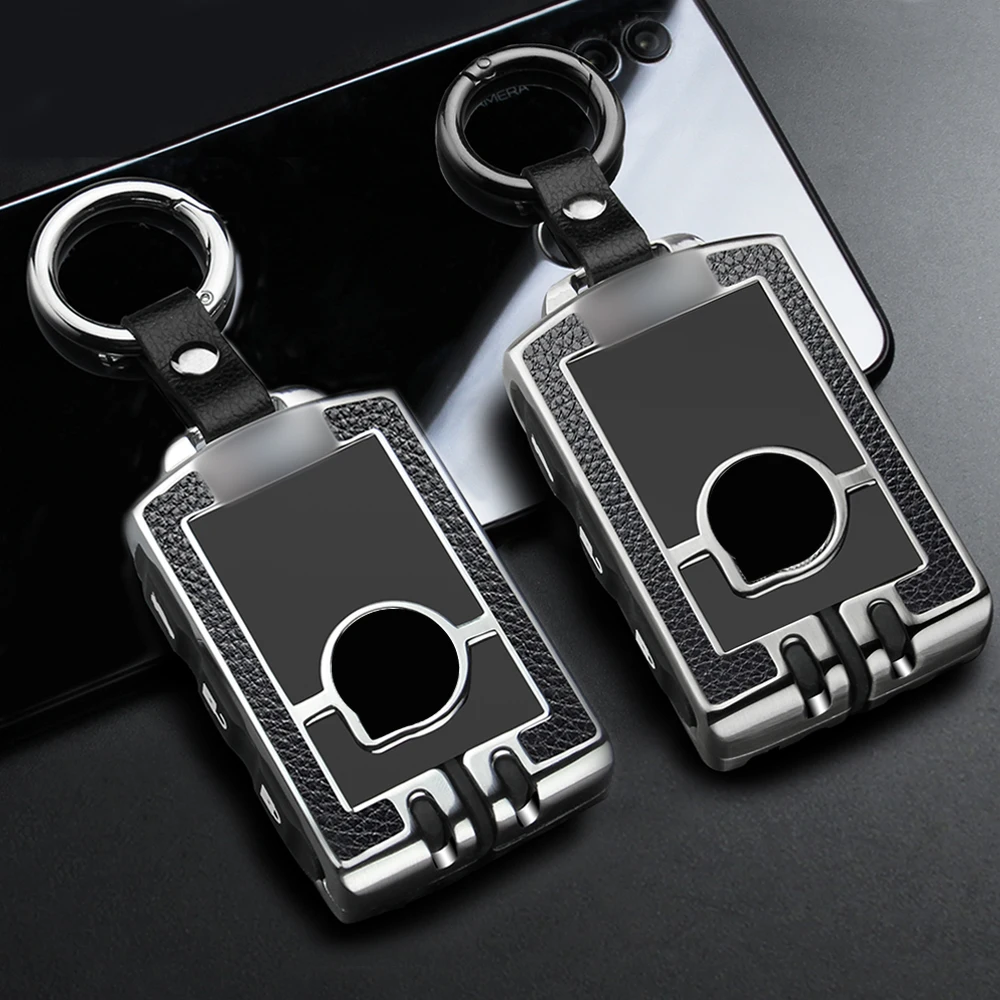 Metal Zinc Alloy Car Key Cover Case Chain Skin For Volvo XC40 XC60 S90 XC90 V90 2017 2018 T5 T6 2015 2016 T8 Accessories | Автомобили и
