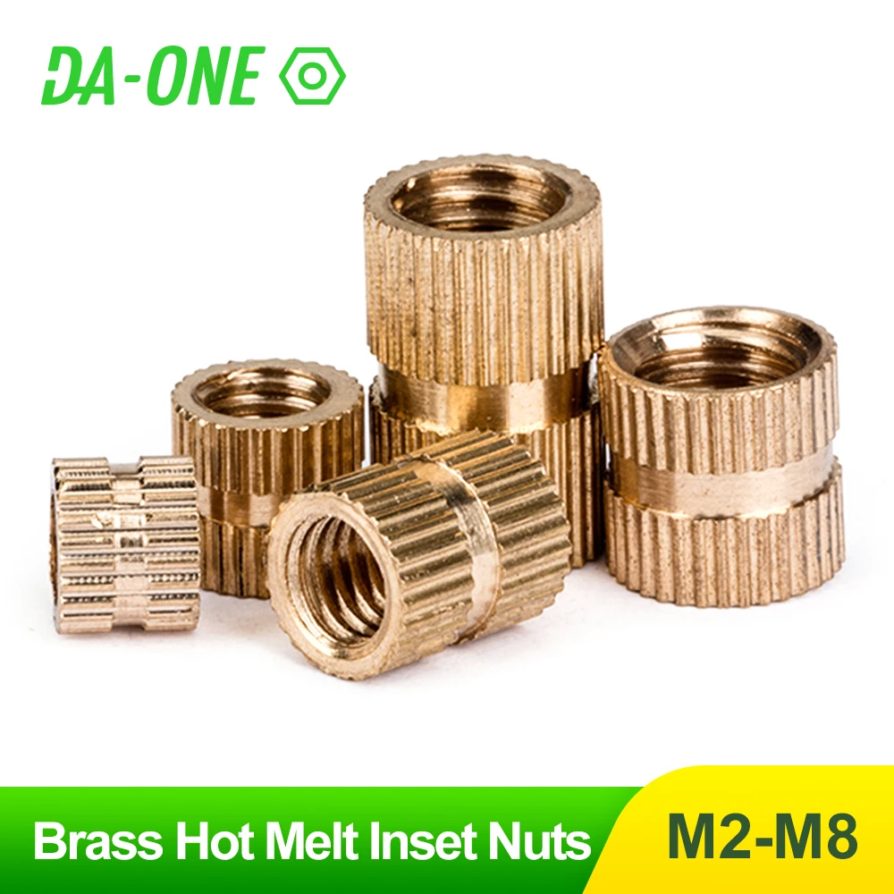 Special Price Insert-Nut Embedded-Nuts Injection-Molding-Knurl Metric-Thread M4 Pure-Copper M6 Brass gBQLx5jY7wM