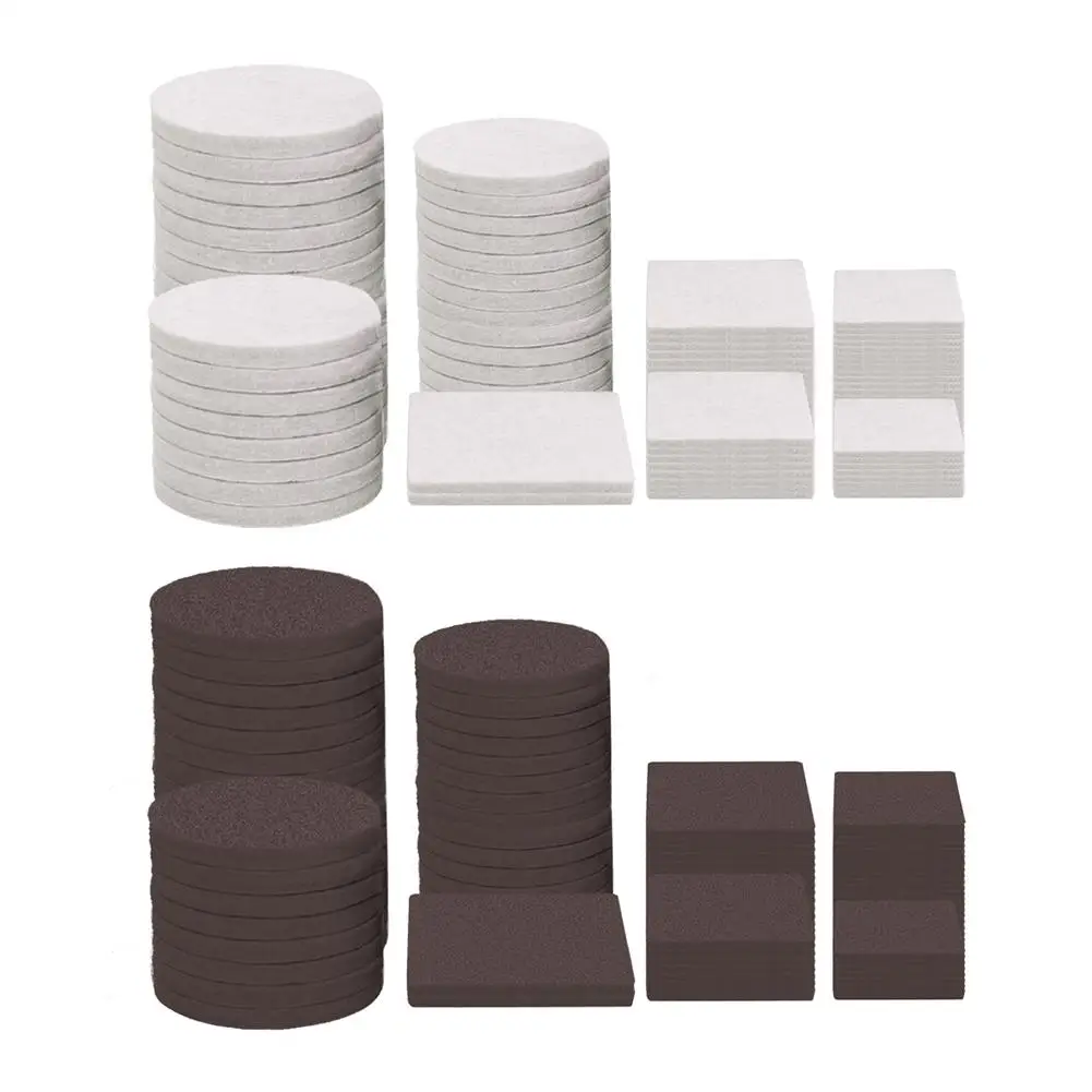 88/122pcs Chair Leg Pads Furniture Cover Floor Protector Mat Anti-Slip Self-adhesive Home Silent Wear-resistant Silencer Pad | Дом и сад