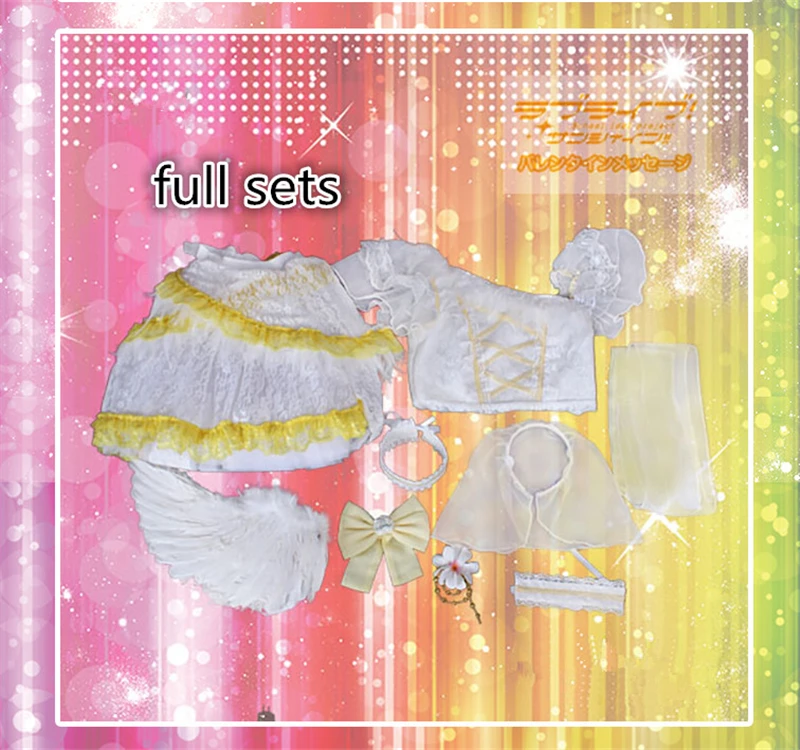 LoveLive! Sunshine! Все члены сакураучи Рико охара Мари 6th Юбилей концерт следующий сверкающие! Женский костюм для косплея, платье