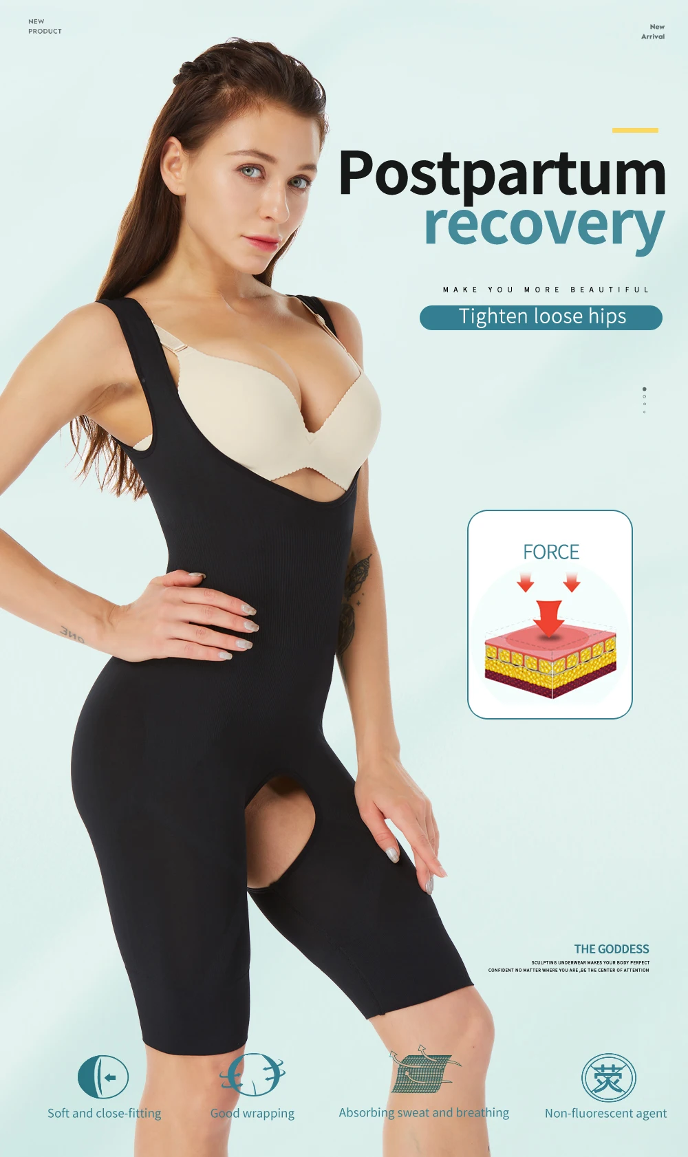 Waist trainer women shaper modeling strap maternity bandage post-partum Support slimming sheath woman belly butt lifter reduce