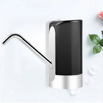 

New Portable Automatic USB Charging Electric Water Pump Dispenser With Stainless Steel Outlet Pipe Drinking Bottle Auto Switch P